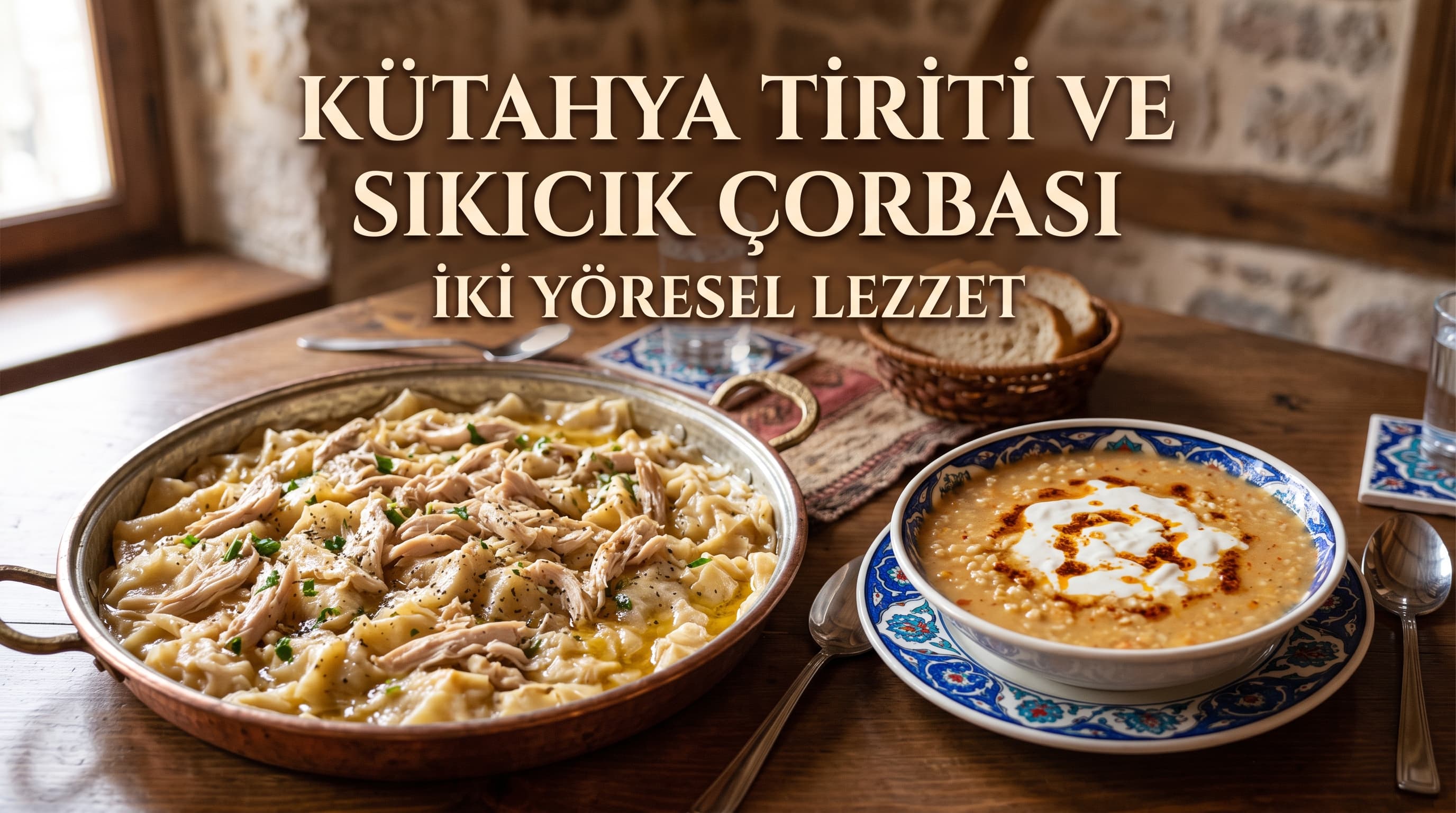 Kütahya Tiriti ve Sıkıcık Çorbası: İki Yöresel Lezzet