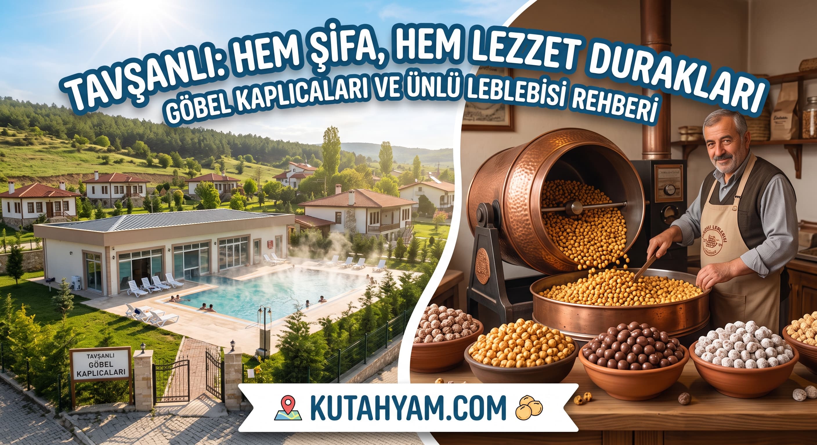 Tavşanlı Göbel Kaplıcaları ve Leblebisi Gezi Rehberi