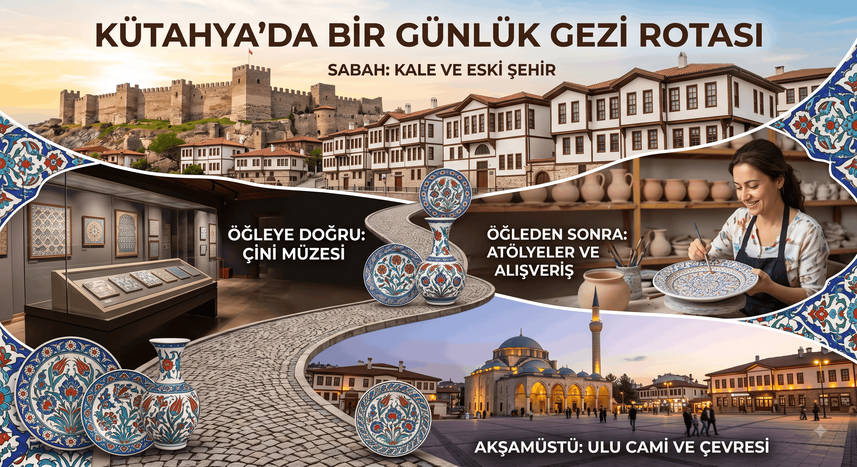 Kütahya'da Bir Günlük Gezi Rotası
