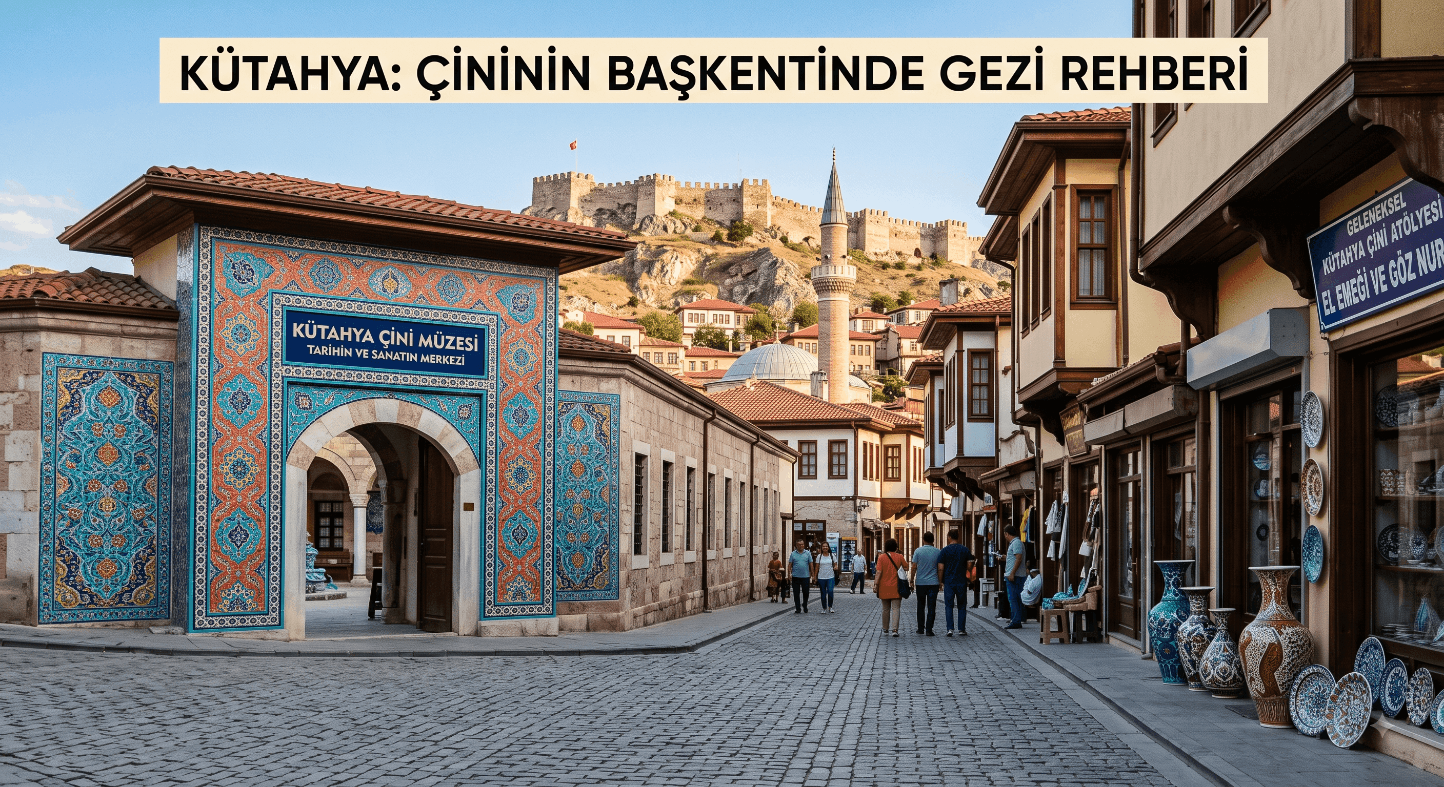 Kütahya'da Çini Görmek İçin Gezilecek Yerler